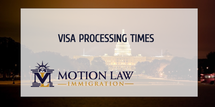 Waiting times for Visas in the US