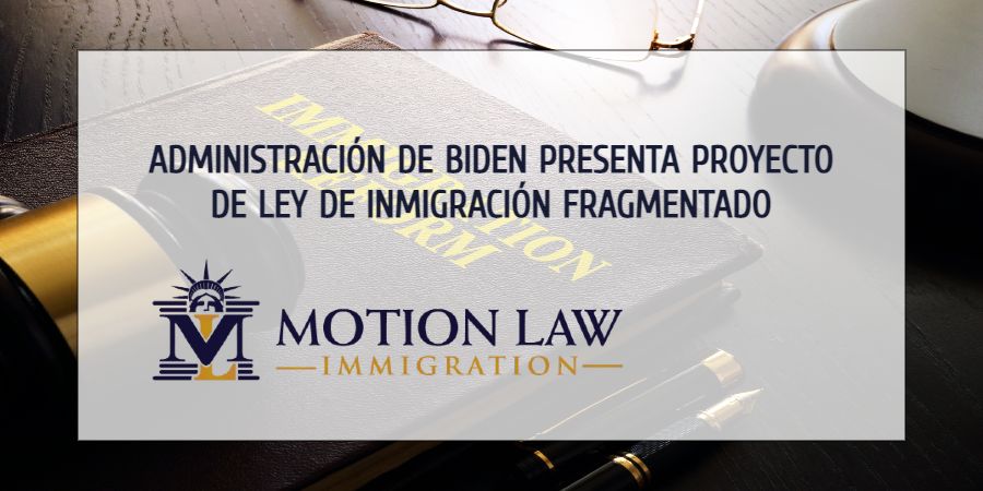 Biden introduce proyecto de ley de inmigración pieza por pieza