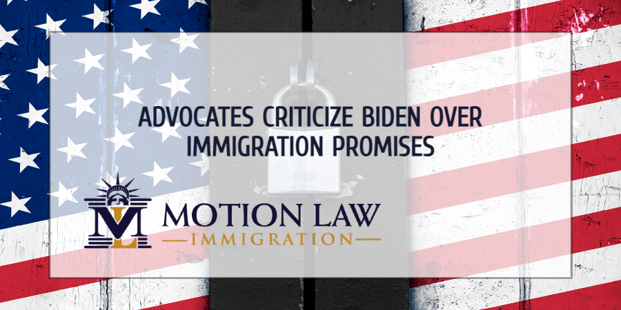 Advocates lose patience over Biden's immigration promises