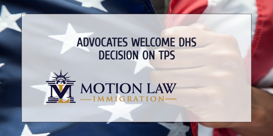 Advocates welcome extension of TPS