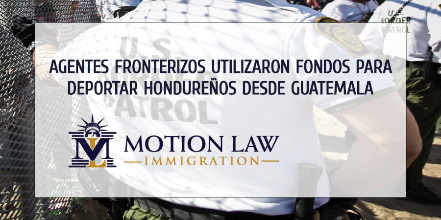 Fuerzas fronterizas de USA deportaron hondureños desde Guatemala