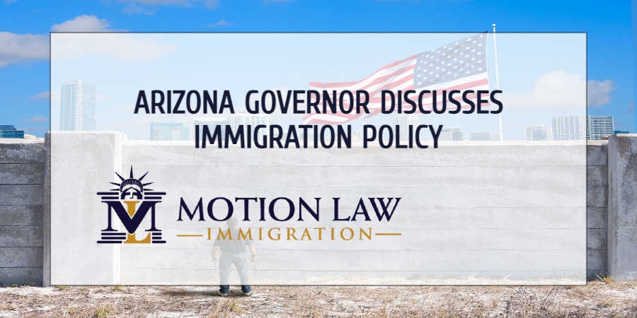 Arizona Governor concerned about Biden's actions on immigration
