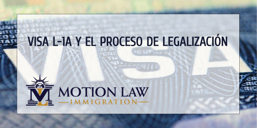 Petición para un empleado con visa L-1A