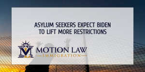 Asylum seekers urge the Biden administration to lift more restrictions