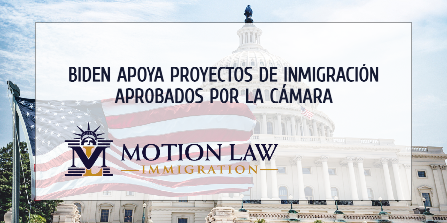 Presidente Biden apoya proyectos de ley de inmigración aprobados por la Cámara
