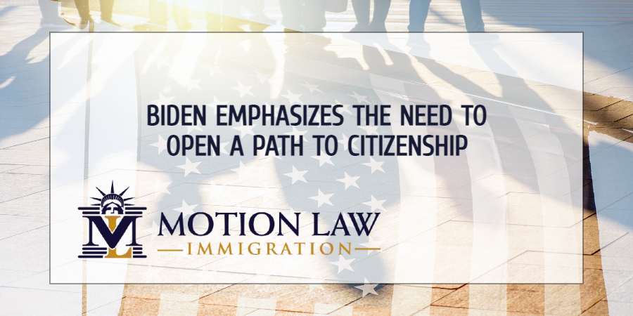President Biden still plans to promote a path to citizenship