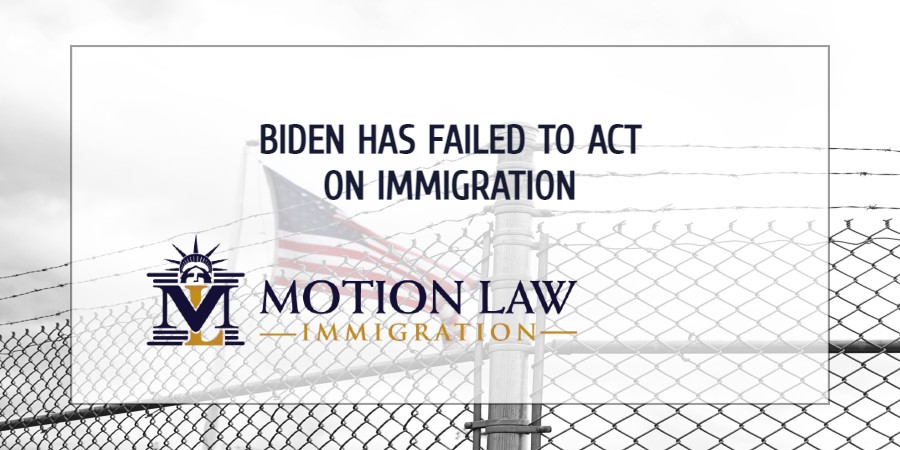 Biden's failure to act on immigration