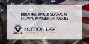 The prolongation of immigration policies formulated in the Trump administration