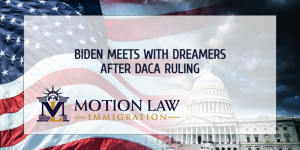 Dreamers meet with President Biden after DACA ruling
