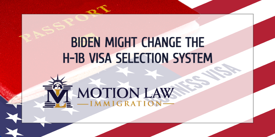 The Biden administration might use Trump's proposal to select H-1B visas