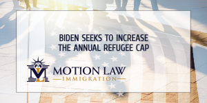 The Biden administration plans to raise the refugee cap for FY 2022