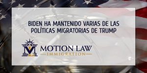 La prolongación de políticas migratorias formuladas en el gobierno de Trump