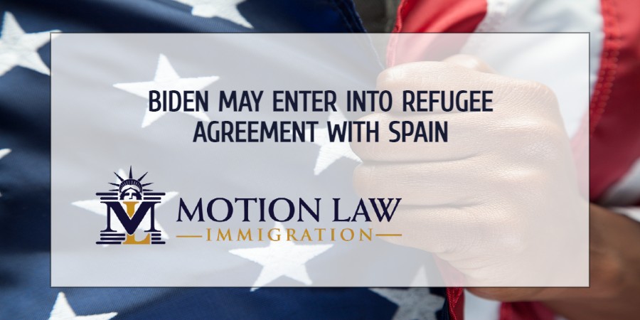 Spain may enter into refugee agreement with US