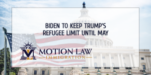 The Biden administration states the refugee limit will increase in May