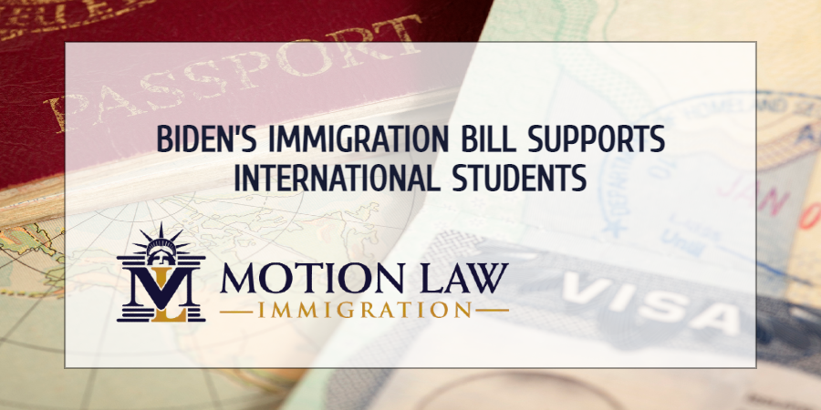 International students are also included in the immigration bill