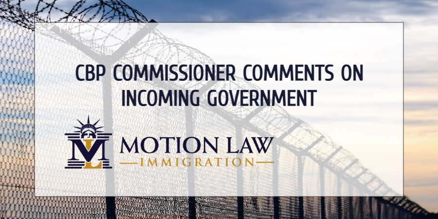 CBP commissioner criticizes Biden's immigration policies