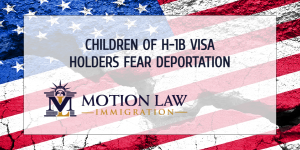 Children of H-1B visa holders could face deportation proceedings