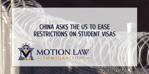 China asks Biden to lift restrictions on student visa process