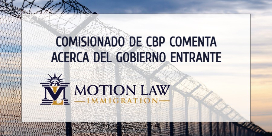 Comisionado de la CBP critica las políticas migratorias de Biden