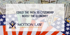 Would the path to citizenship bring economic benefits?
