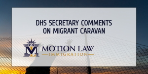 Alejandro Mayorkas, the DHS secretary, comments on the migrant caravan