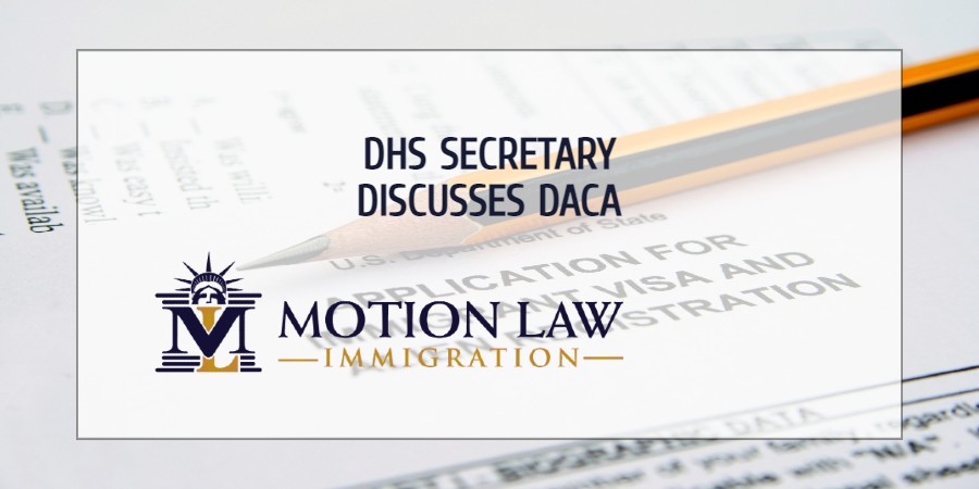 DHS comments on latest DACA move