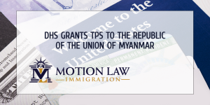 Biden Grants TPS to Migrants from the Republic of the Union of Myanmar