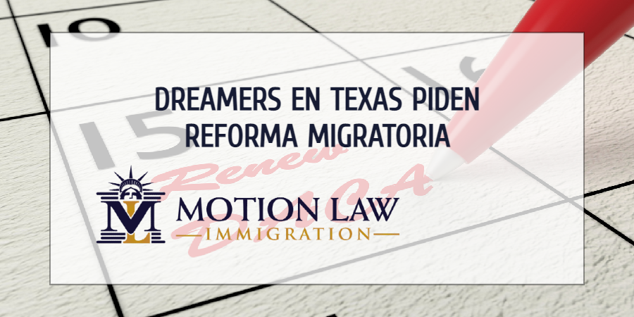 Dreamers de Texas piden beneficios más allá de DACA