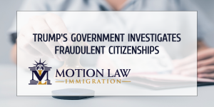 Trump suspects fake citizenships
