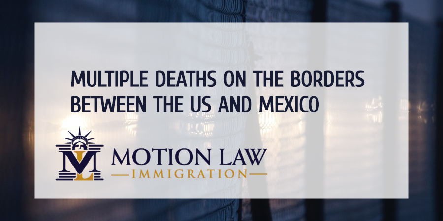 death of immigrants in borders from mexico and the us