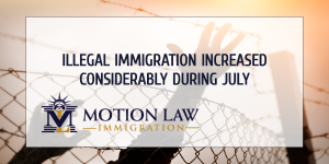 Illegal immigration increased 137% compared to april