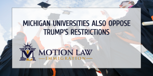 Michigan supports lawsuit against Trump