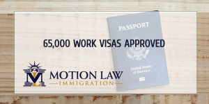 USCIS approves 65.000 H-1b visas for skilled workers