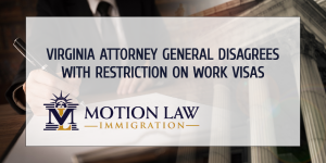 23 attorneys general present a Amicus Brief against work visa restrictions