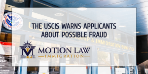 The USCIS recommends applicants to find reliable help