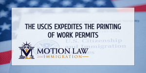 The USCIS is printing EADs as soon as possible