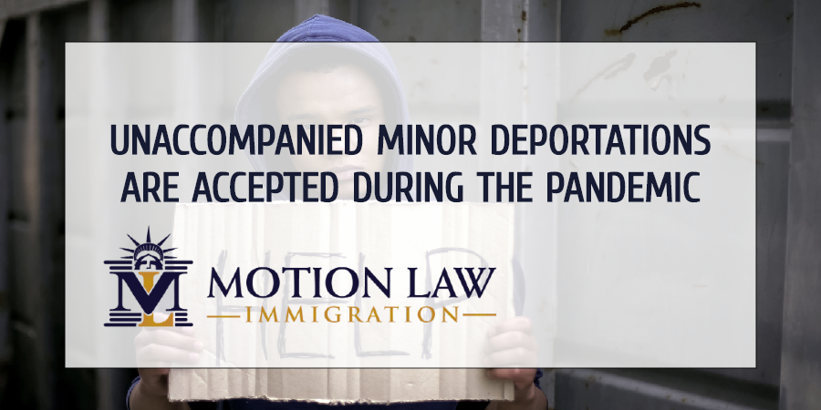 Minor deportations continue amid the pandemic