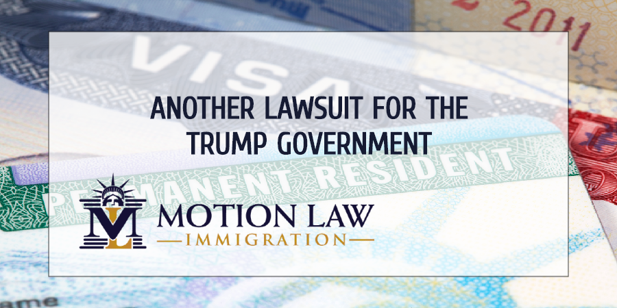 Winners of the diversity visa lottery filed a lawsuit against Trump's administration