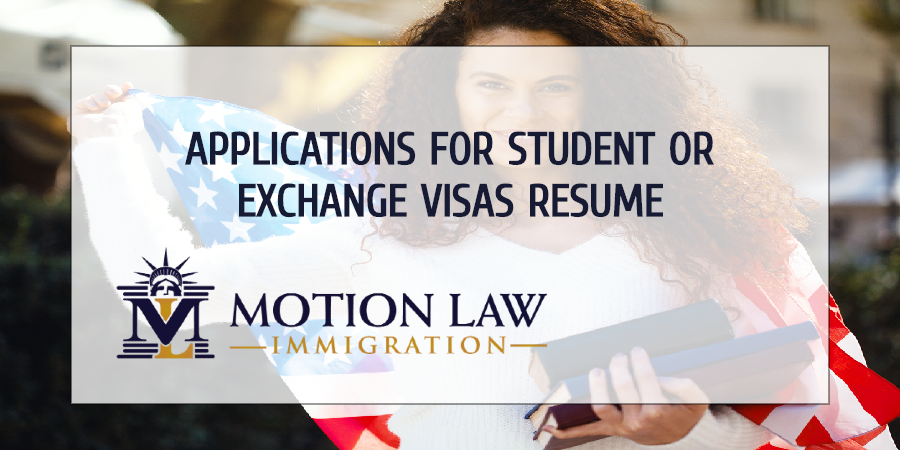 International students can now apply for student or exchange visas