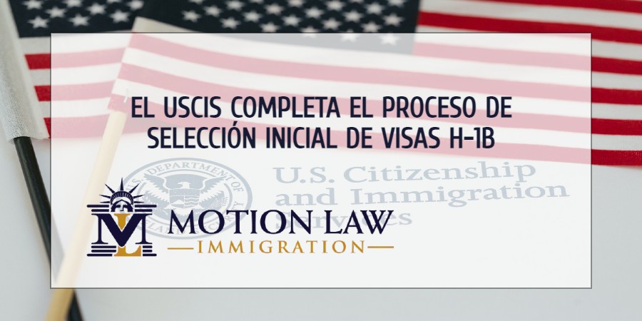 El USCIS ya completó el proceso de registro inicial de visas H-1B