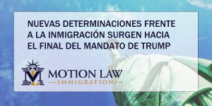 Inmigracion manadato de Trump