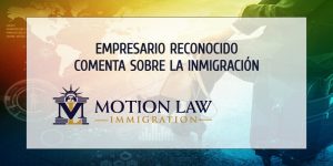 Empresario habla de los beneficios de la inmigración