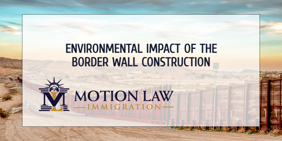 The environmental impact of building a border wall at the borders