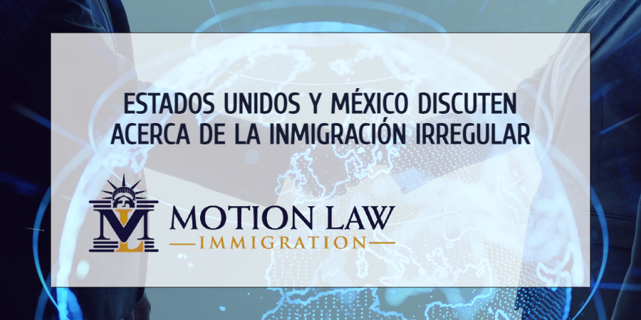 Altos funcionarios de la Casa Blanca discuten con México acerca de la inmigración