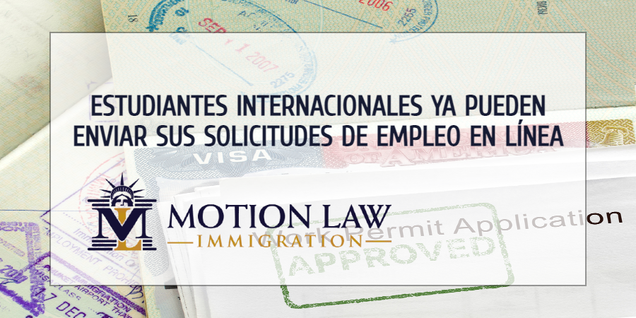 USCIS: Estudiantes internacionales pueden enviar ahora sus solicitudes de empleo