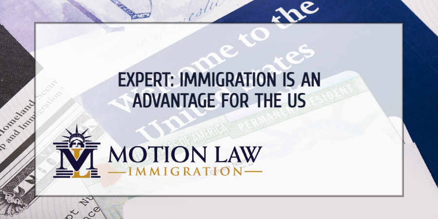 Expert comments on the advantages of immigration