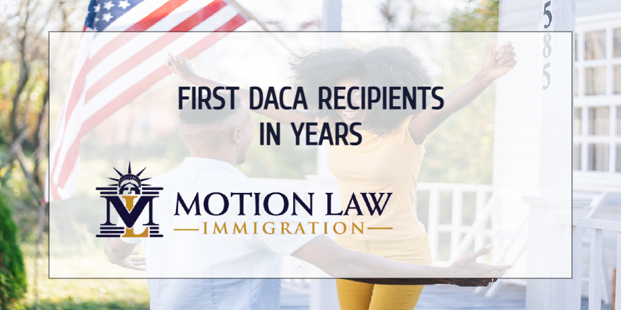 The USCIS approves first DACA applications in years