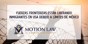 Fuerzas fronterizas liberan familias de inmigrantes en los Estados Unidos