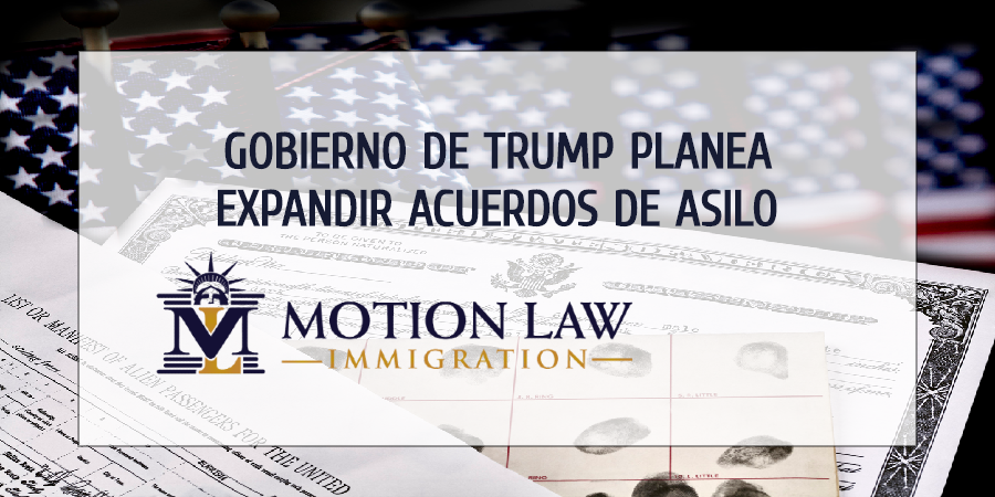 Administración de Trump quiere expandir acuerdos de asilo con países centroamericanos