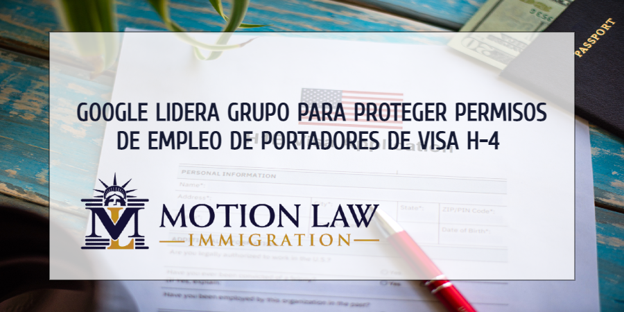 Google lidera grupo para defender los permisos de trabajo de portadores de visa H-4